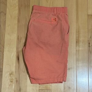 Under Armour Men's Salmon Athletic Shorts
